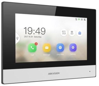 HIKVISION Monitor videodomofona DS-KH6320Y-WTE2, bežični, 7"